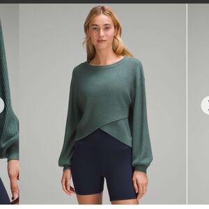 NWOT Lululemon Reversible Crossover Sweater